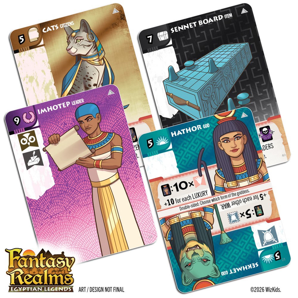 Fantasy Realms: Egyptian Legends