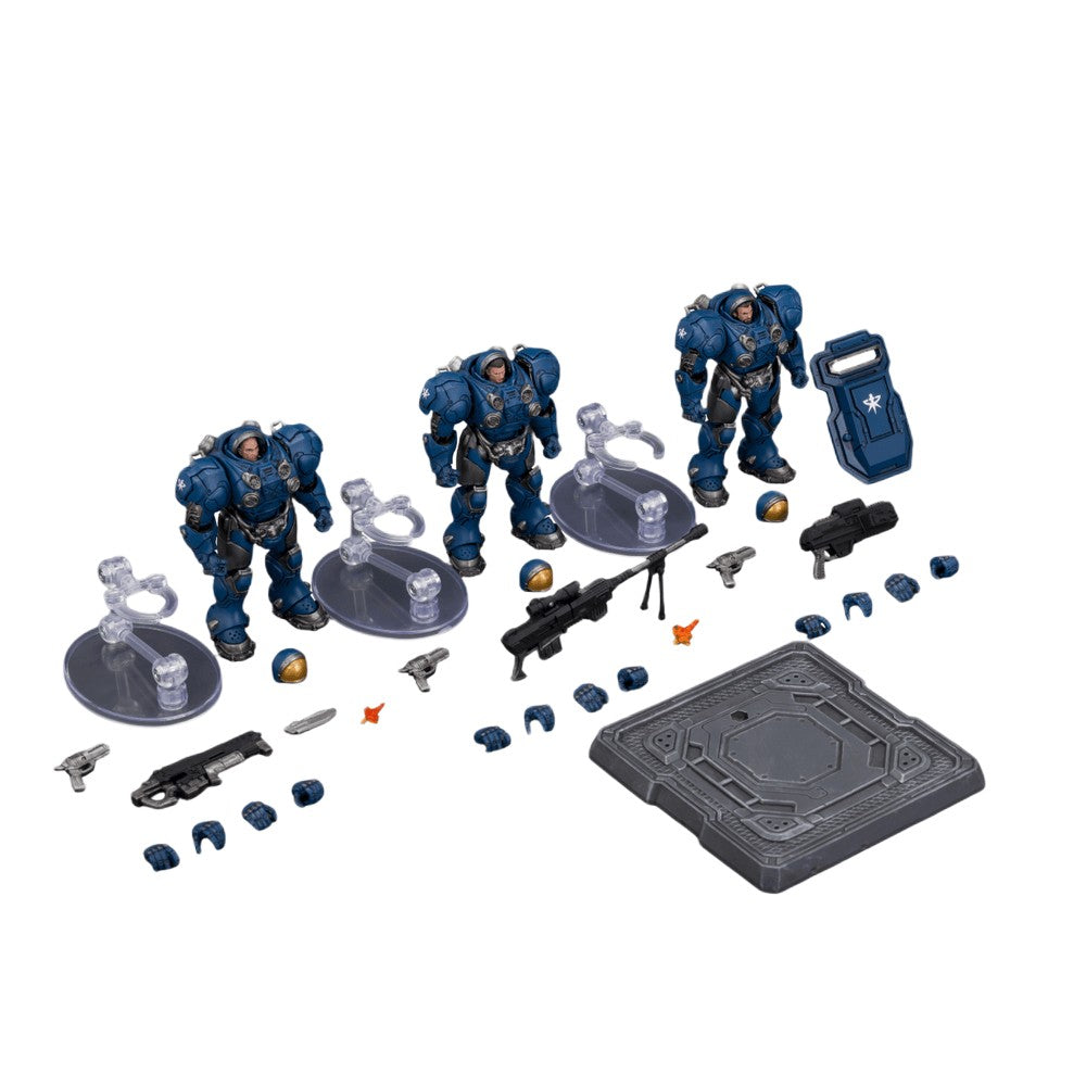 Starcraft Collectibles: 1/25 Scale Terran Marine Set