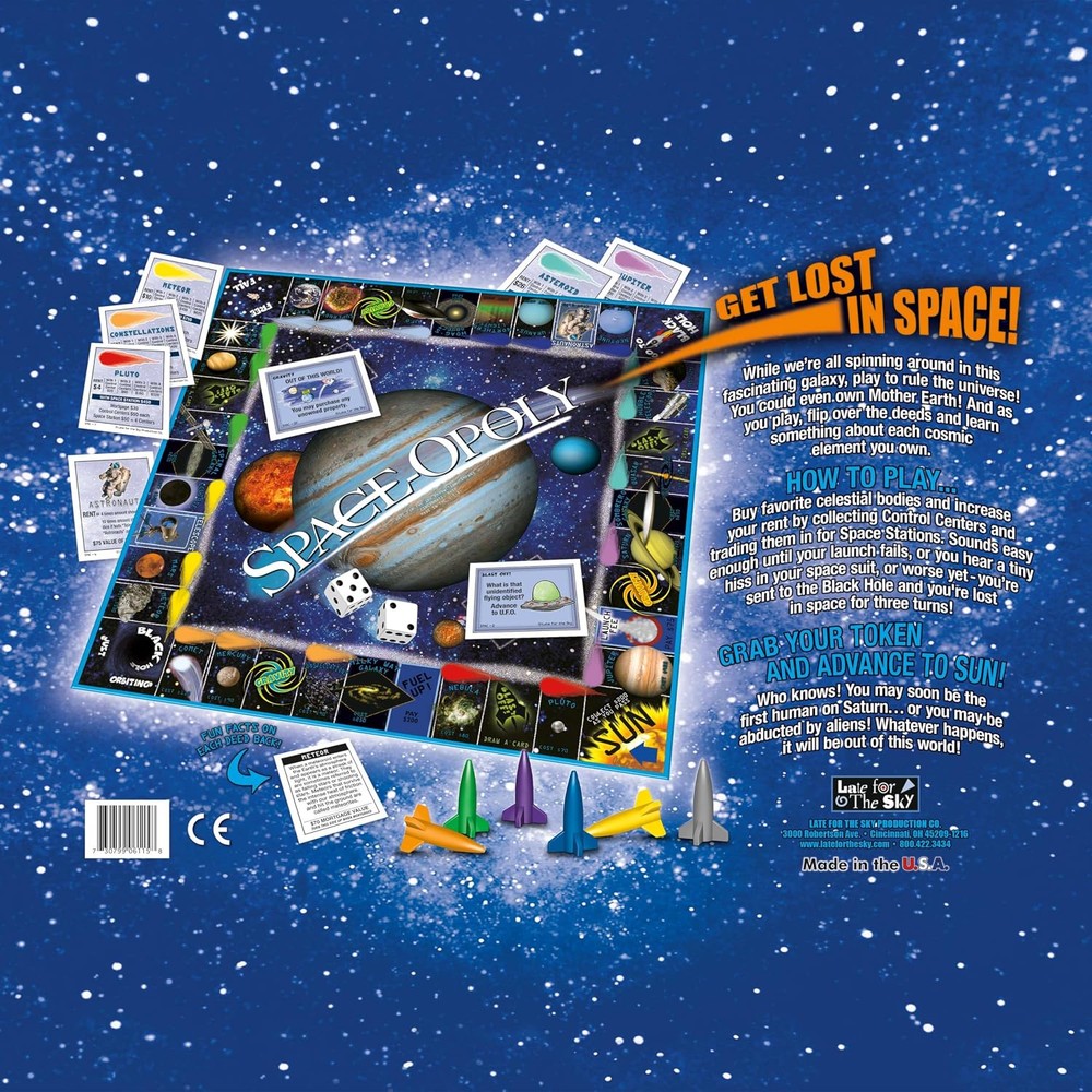 Space-Opoly - Late for the Sky