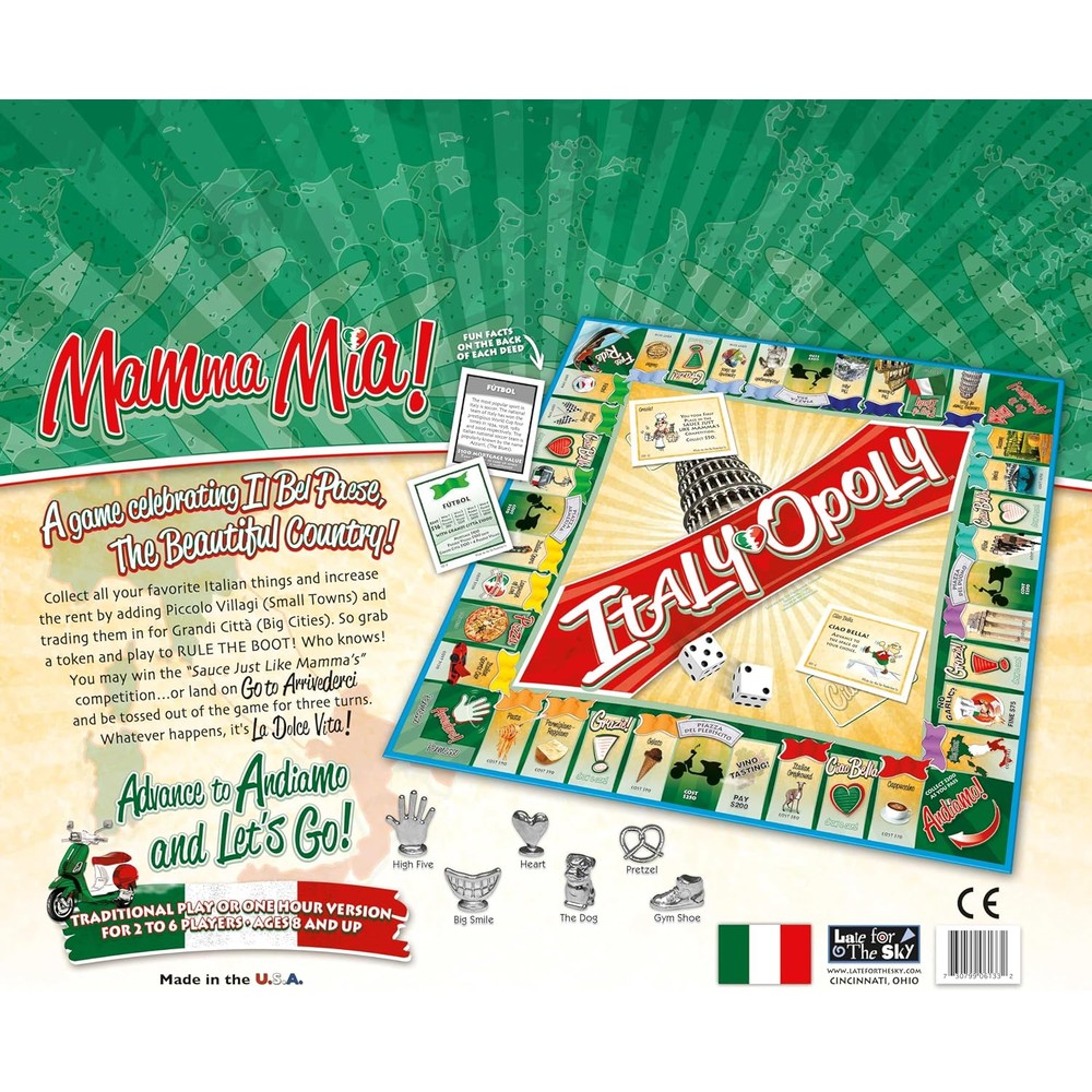 Italy-Opoly - Late for the Sky