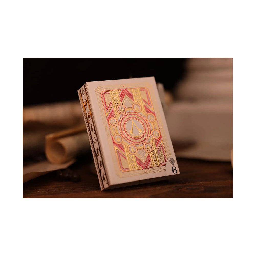 Assassin's Creed Legacy Playing Cards| WHITE HIDDEN BLADE