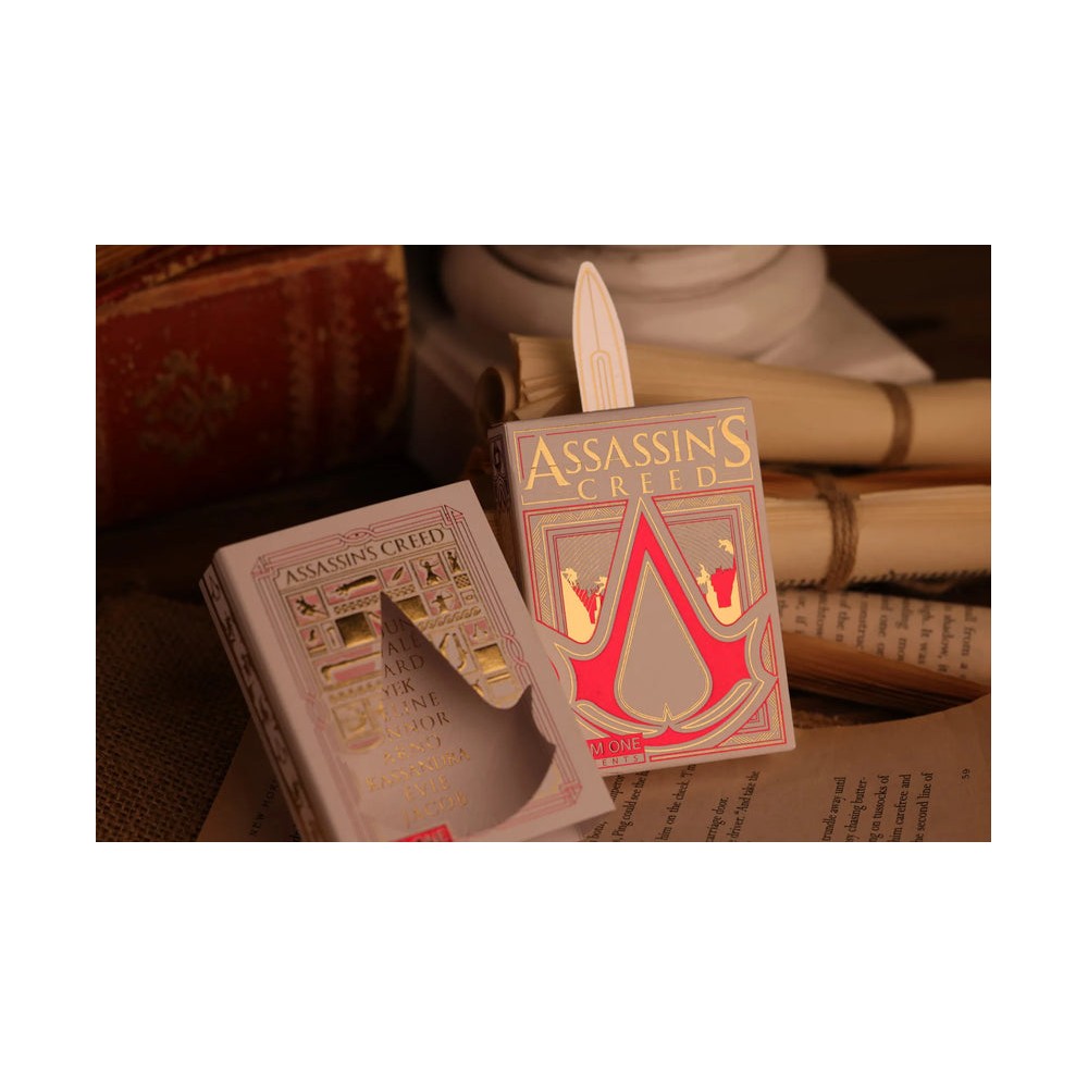 Assassin's Creed Legacy Playing Cards| WHITE HIDDEN BLADE