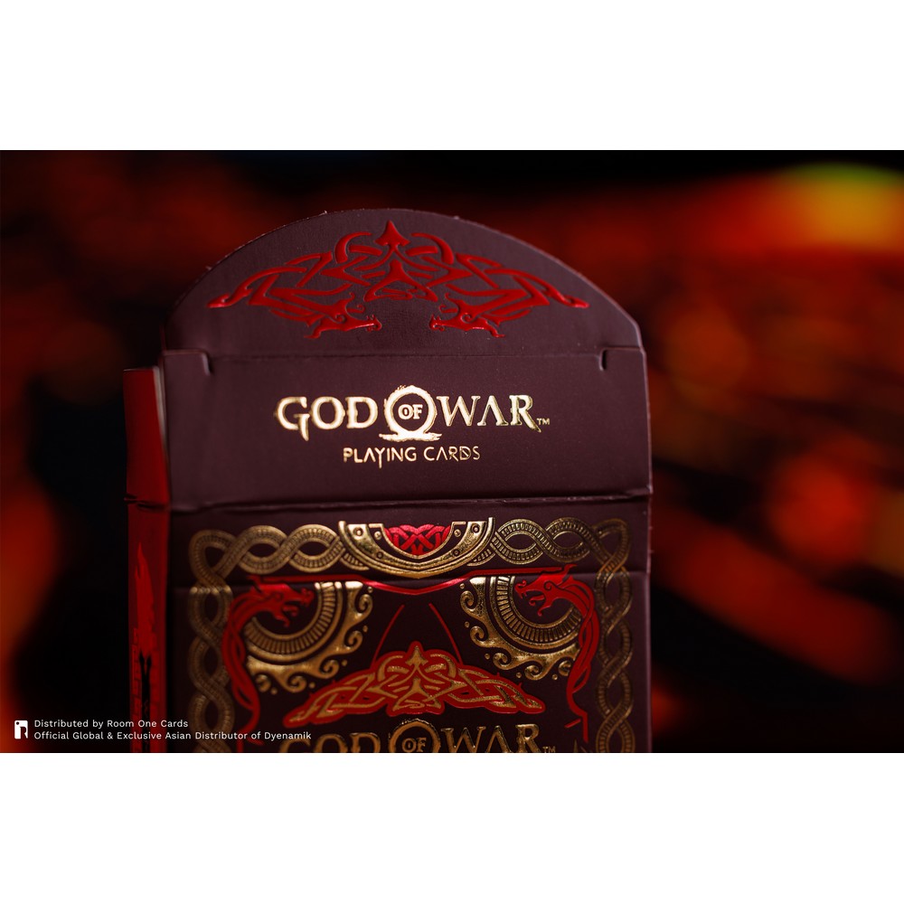 God of War Playing Cards - Blades of Chaos Edition