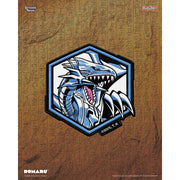 Gatherers Tavern - Domaru Deco Patch - YuGiOh - Sumi Style - Hex-Frame Blue-Eyes White Dragon