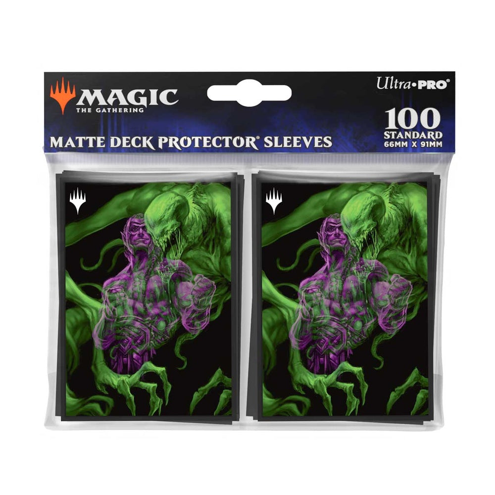 Ultra Pro: UP38586 Duskmourn 100ct Sleeves Alt Art Key Character Mythic 2 for Magic: The Gathering