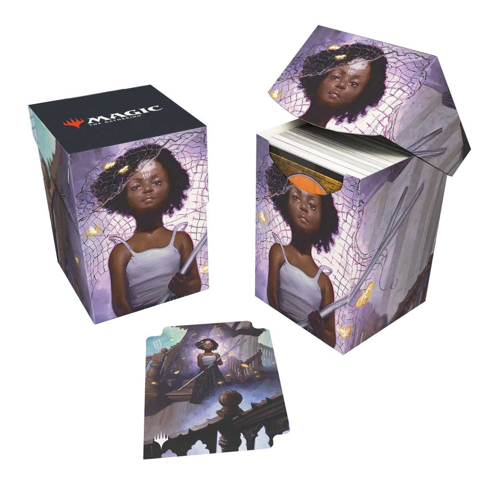 Ultra Pro: UP38592 Duskmourn 100+ Deck Box Commander B for Magic: The Gathering