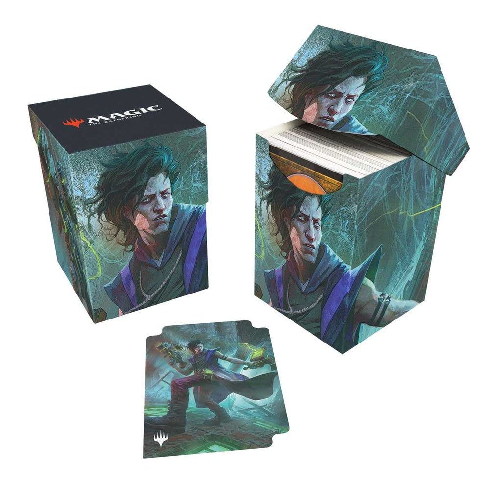Ultra Pro: UP38593 Duskmourn 100+ Deck Box Commander C for Magic: The Gathering