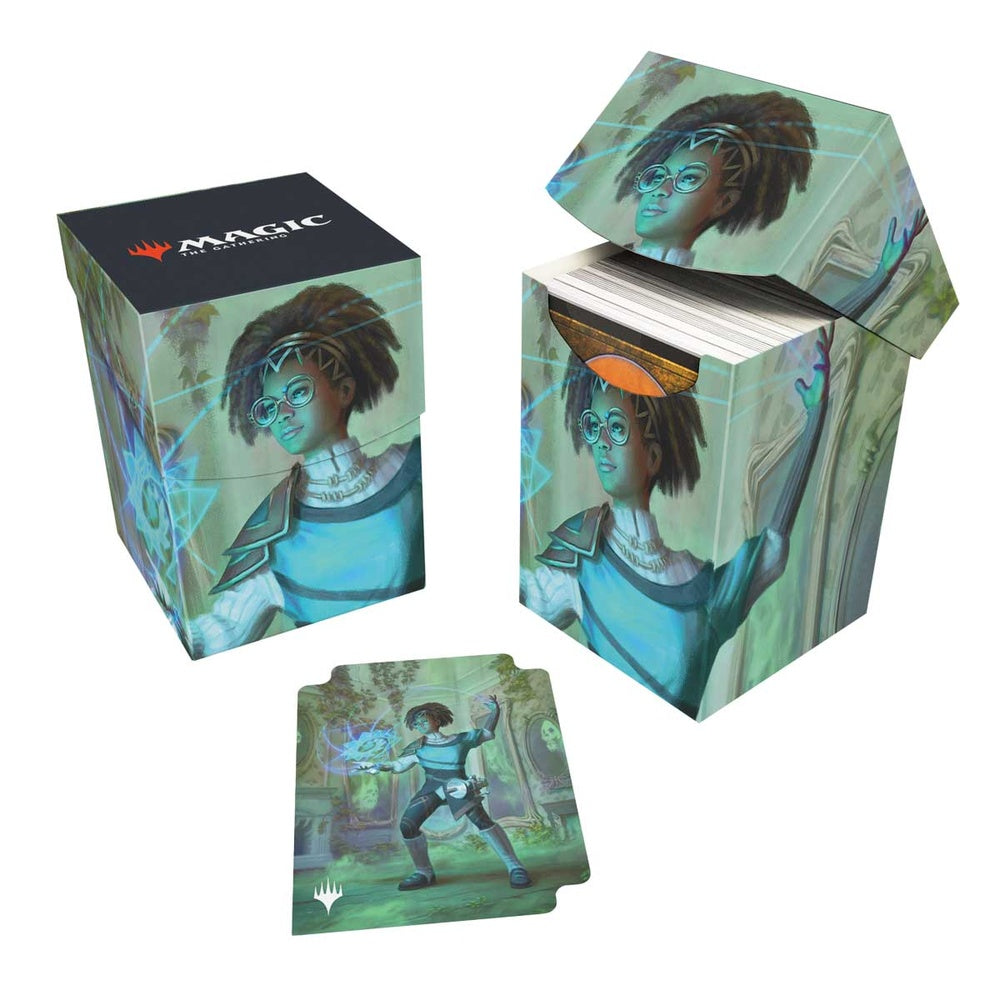 Ultra Pro: UP38594 Duskmourn 100+ Deck Box Commander D for Magic: The Gathering