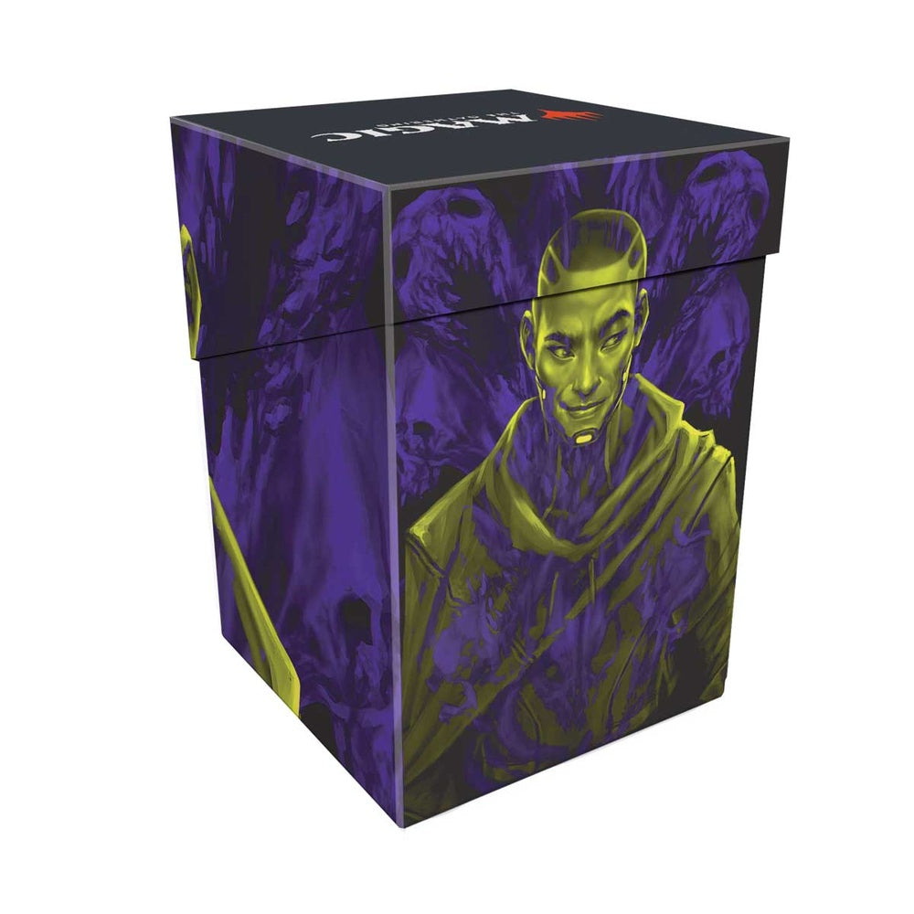 Ultra Pro: UP38595 Duskmourn 100+ Deck Box Alt Art Key Character PW for Magic: The Gathering