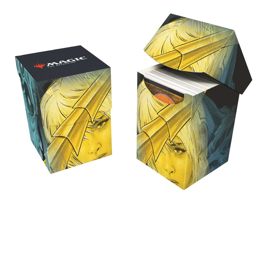 Ultra Pro: UP38596 Duskmourn 100+ Deck Box Alt Art Key Character Mythic 1 for Magic: The Gathering
