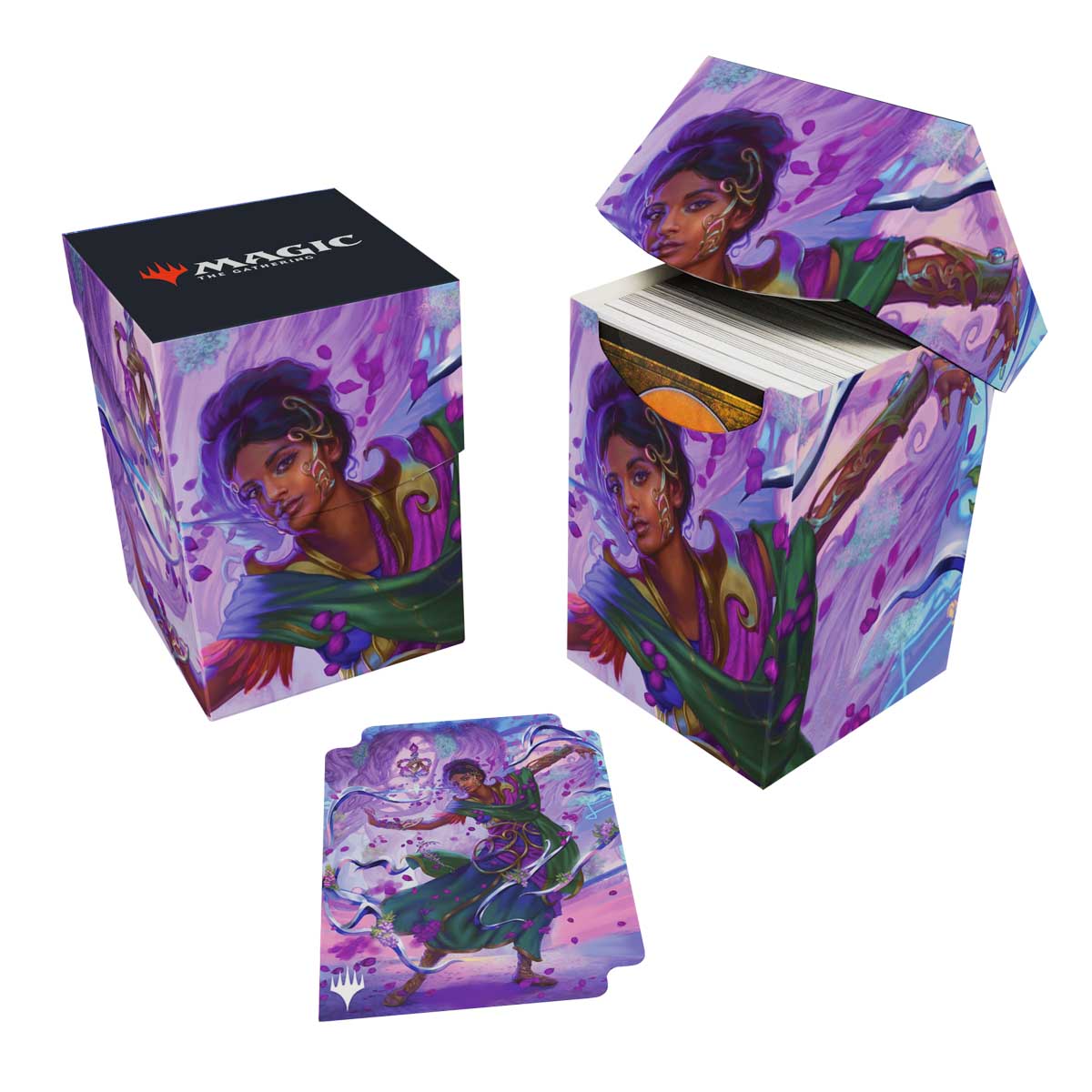 Ultra Pro: UP38667 MTG 2025 Aetherdrift 100+ Deck Box Commander A for MtG