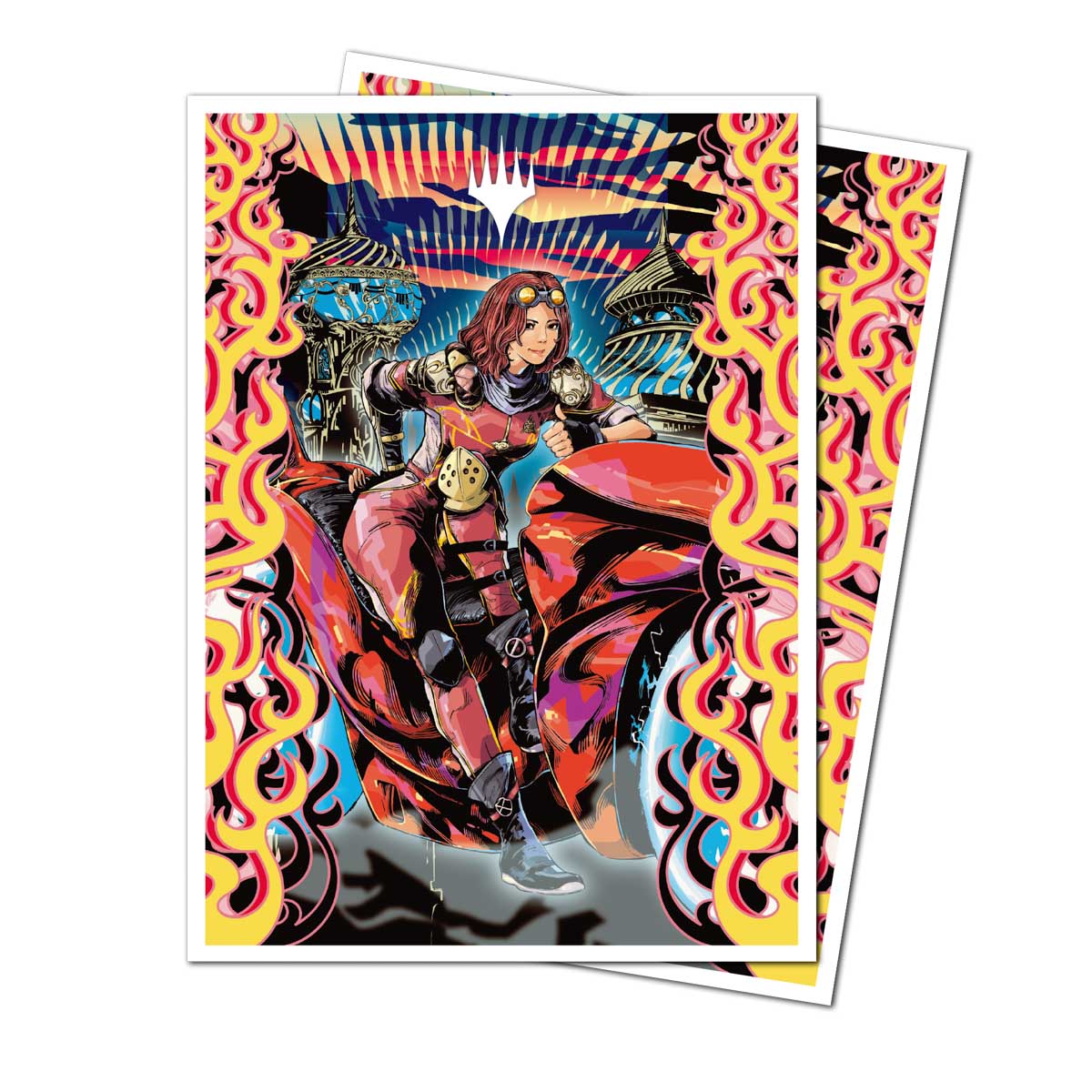 Ultra Pro: UP38673 MTG 2025 Aetherdrift 105ct Apex Deck Protector sleeves Variant Art PW MtG