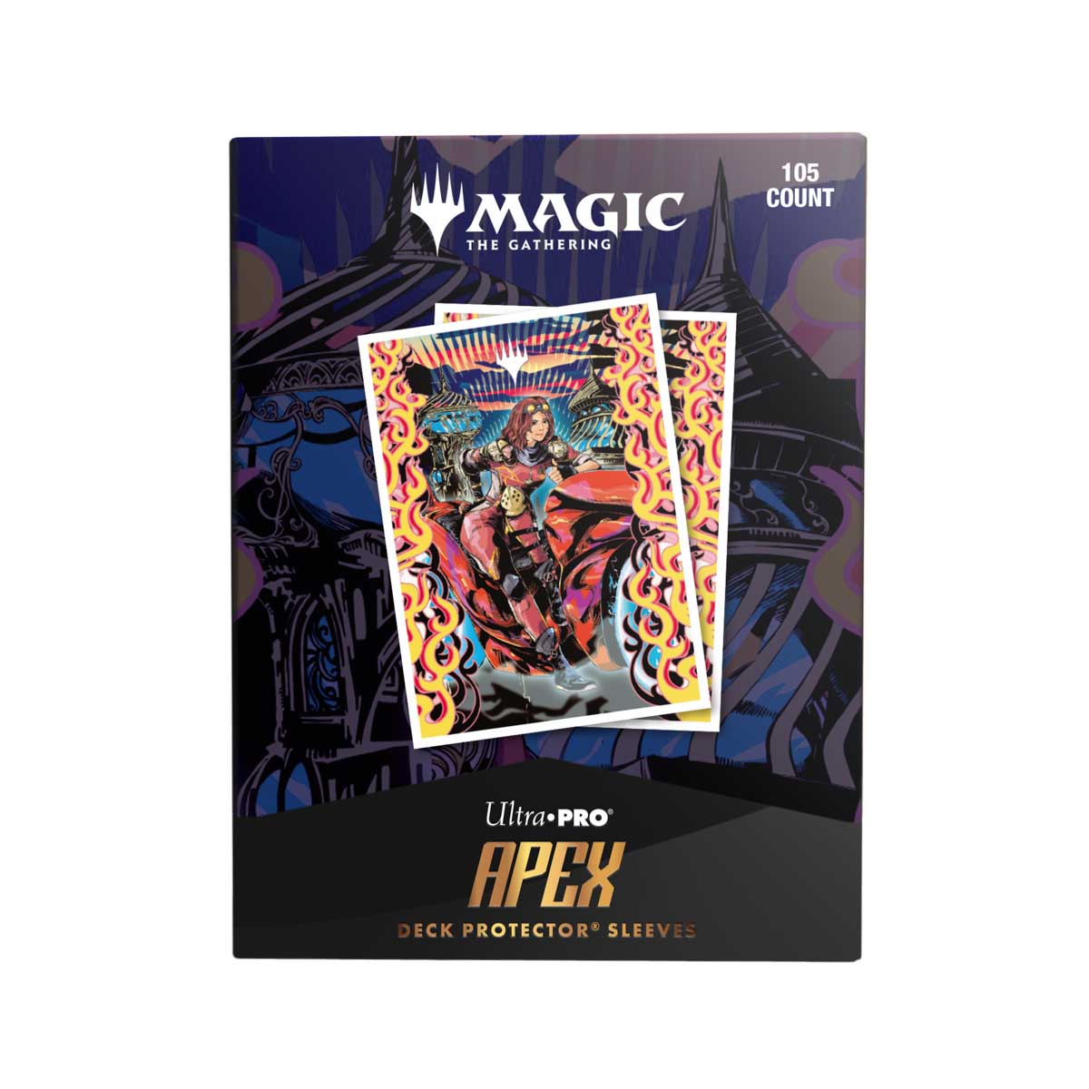 Ultra Pro: UP38673 MTG 2025 Aetherdrift 105ct Apex Deck Protector sleeves Variant Art PW MtG
