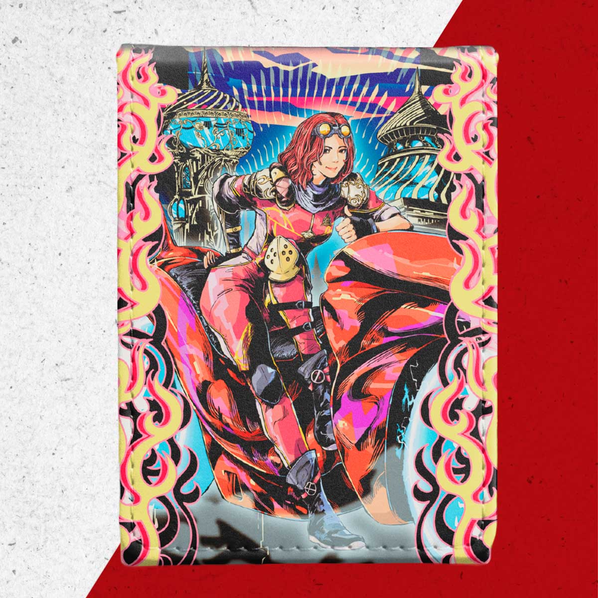 Ultra Pro: UP38676 MTG 2025 Aetherdrift Alcove Flip Deck Box Variant Art PW for MtG