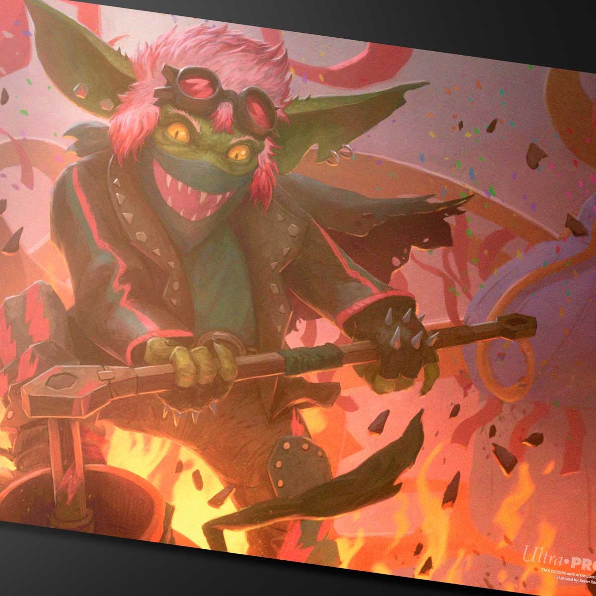 Ultra Pro: UP38695 MTG 2025 Aetherdrift Playmat Borderless Racer 7 for MtG