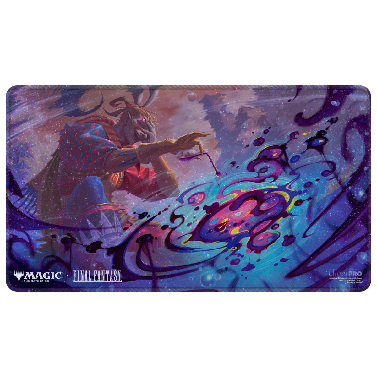 Ultra Pro: UP38767 Magic the Gathering - FINAL FANTASY Black Stitched Playmat Premium for MtG