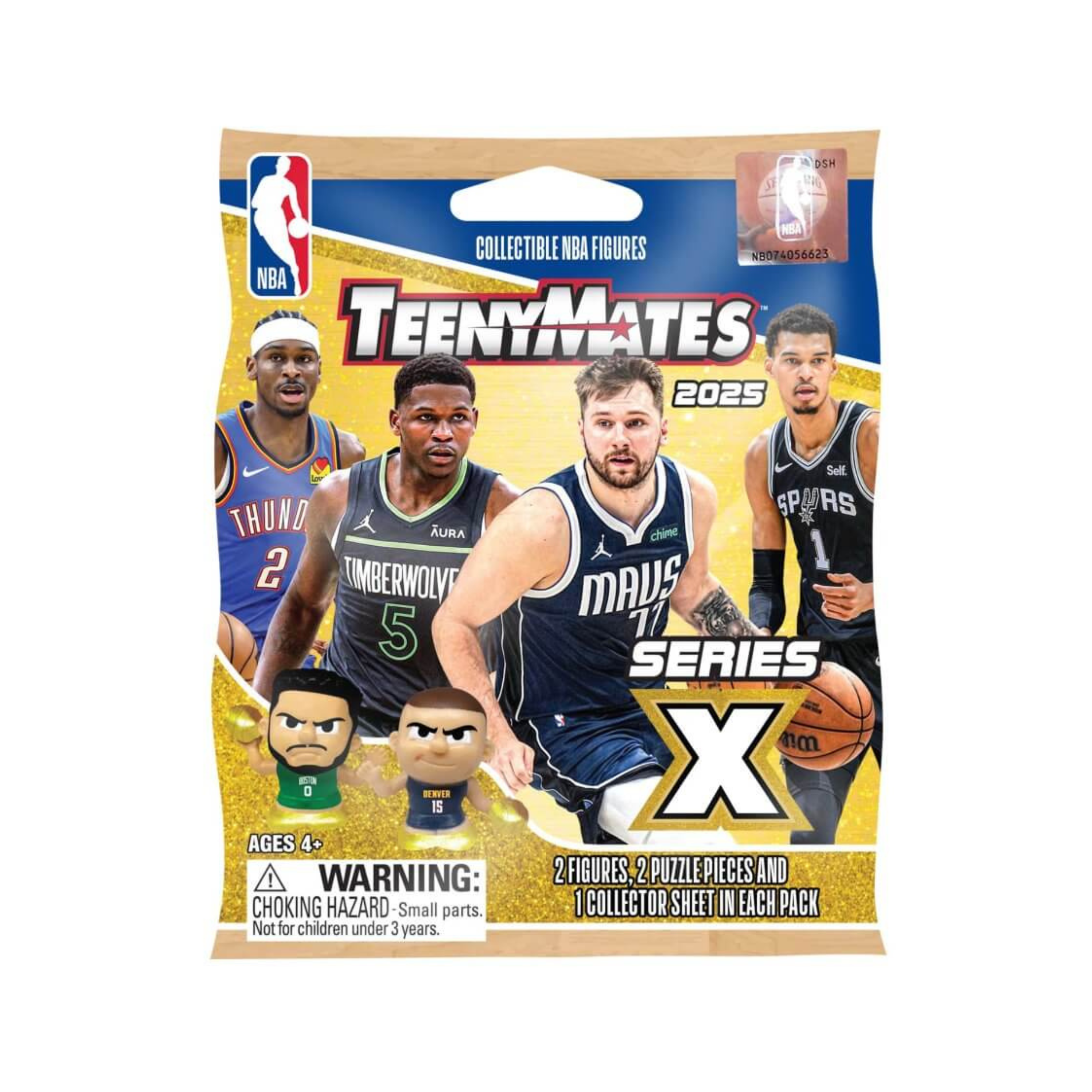 TEENYMATES 2025 NBA Gold Edition Series 32 Pack