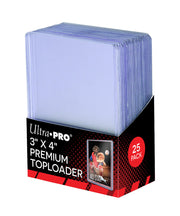 Ultra Pro: UP81145 3" X 4" Ultra Clear Premium Toploader 25ct