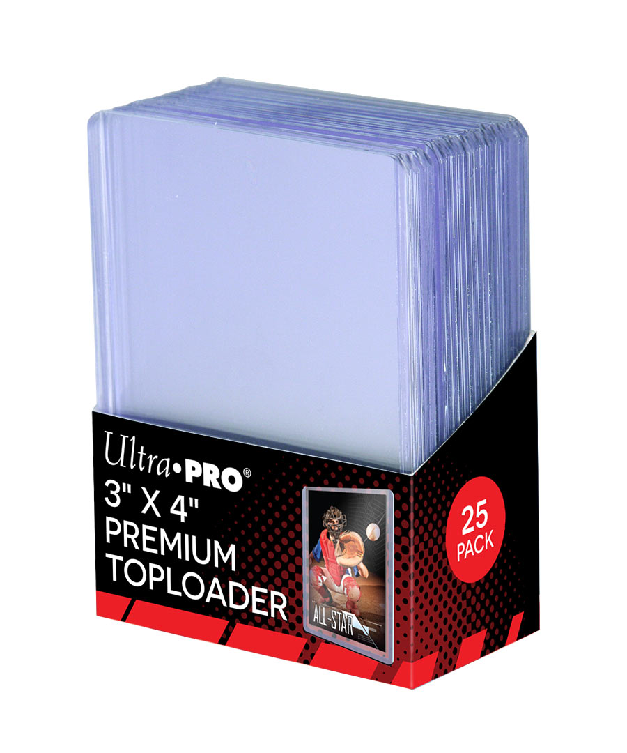 Ultra Pro: UP81145 3" X 4" Ultra Clear Premium Toploader 25ct