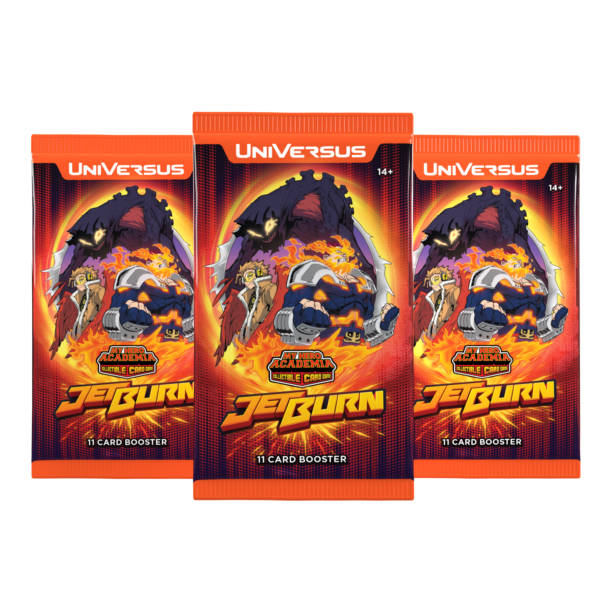 UniVersus My Hero Academia: Jet Burn Booster Display