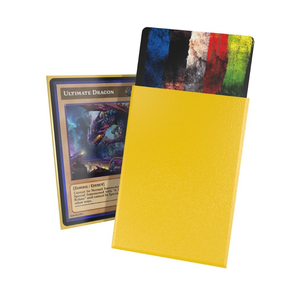 Ultimate Guard: Japanese Size Sleeves – Cortex Matte – Yellow