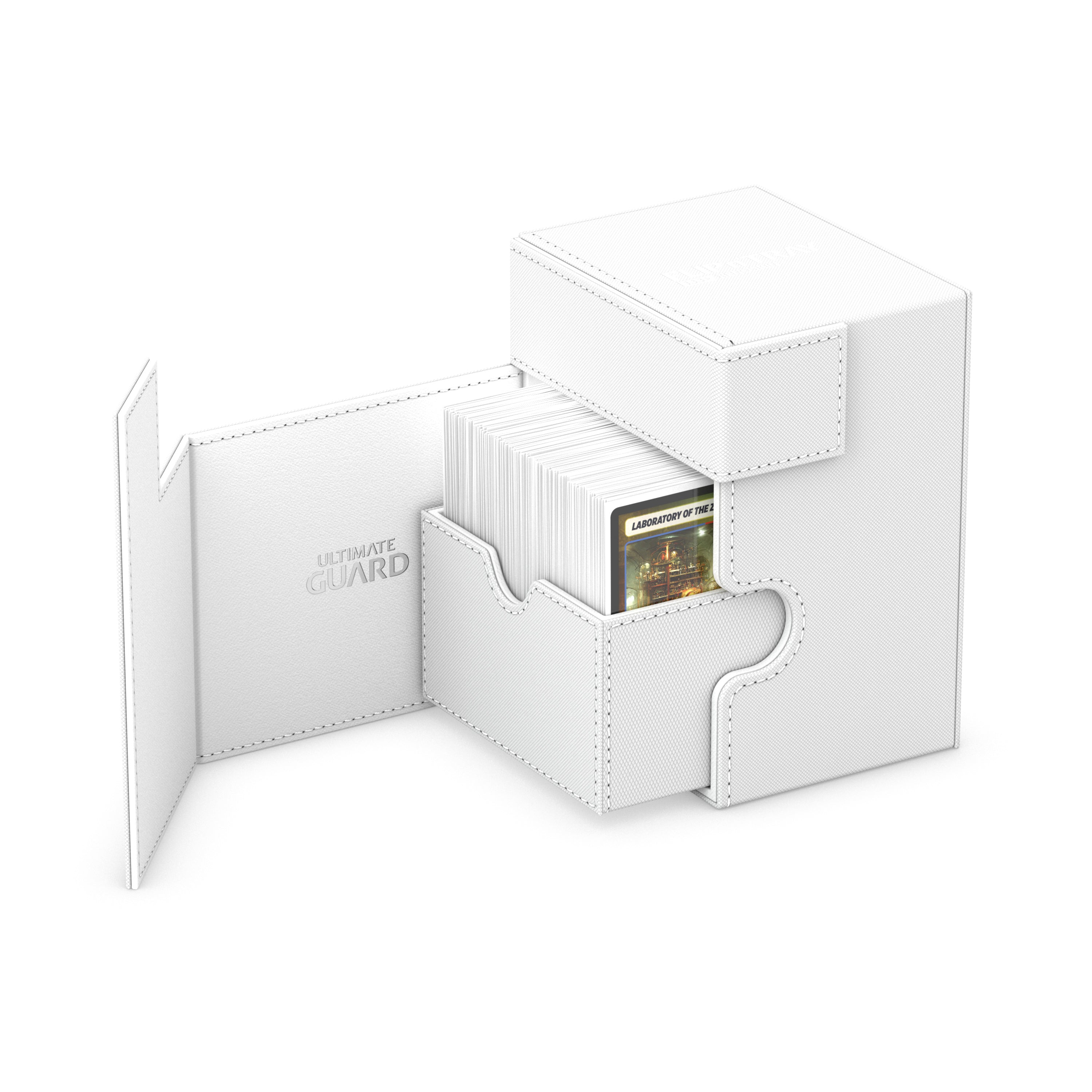 Ultimate Guard: Deck Box – XenoSkin Flip'n'Tray 133+ – White