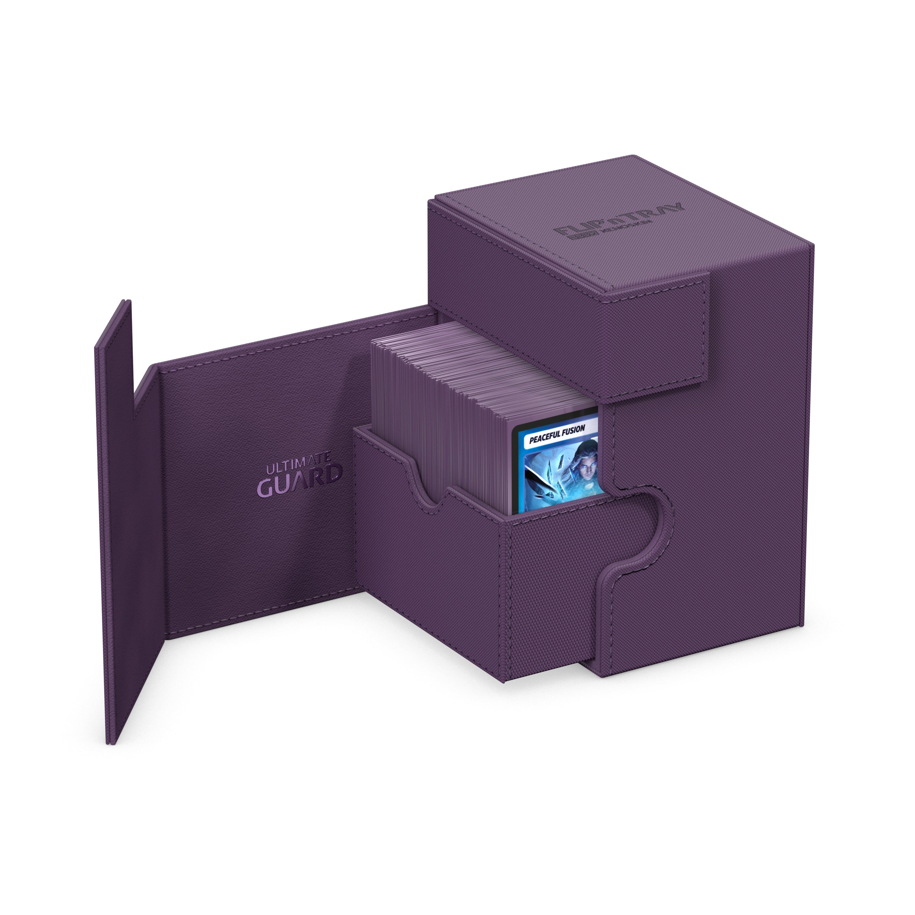 Ultimate Guard: Deck Box – XenoSkin Flip'n'Tray 133+ – Purple