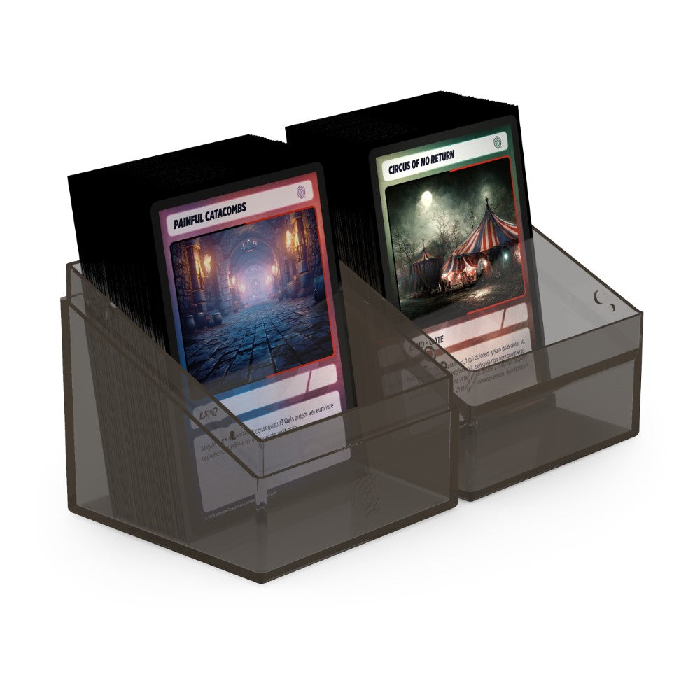 Ultimate Guard: Deck Box – Boulder 100+ – Clear: Onyx