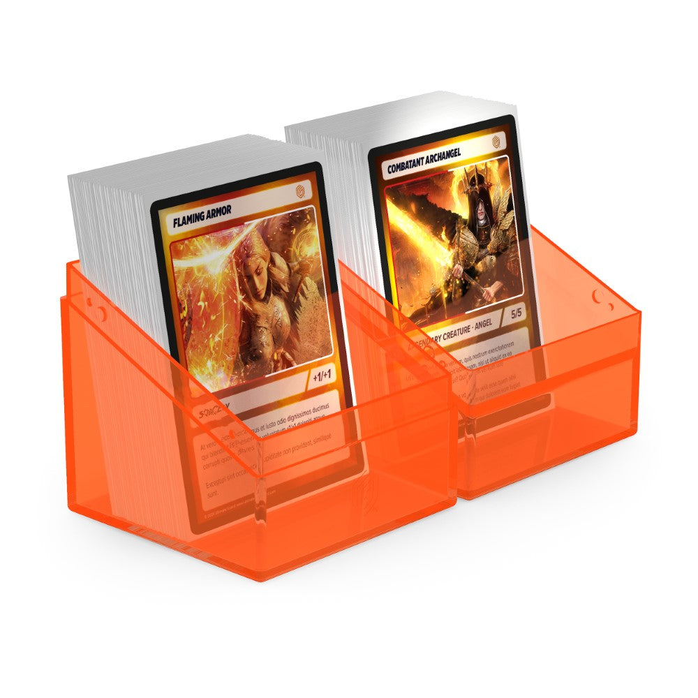 Ultimate Guard: Deck Box – Boulder 100+ – Clear: Poppy Topaz