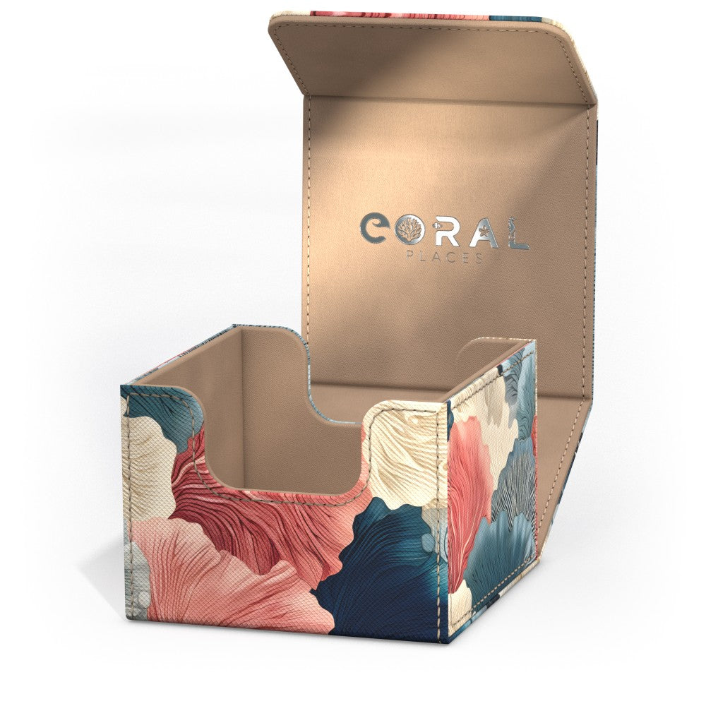 Ultimate Guard: Deck Box – XenoSkin Sidewinder 133+ – 2025 Exclusive: Coral Places – Reef Flowers