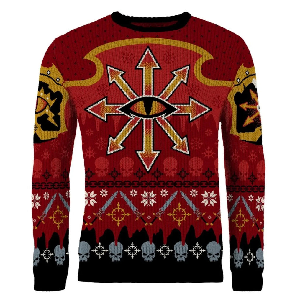 Warhammer 40000: Chaos Christmas Jumper (Size XXXXL)