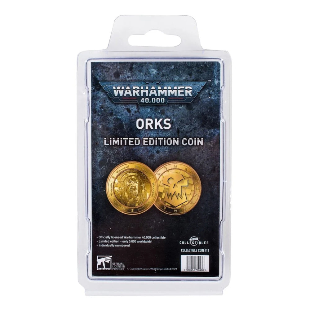 Warhammer 40000: Ork Collectible Coin