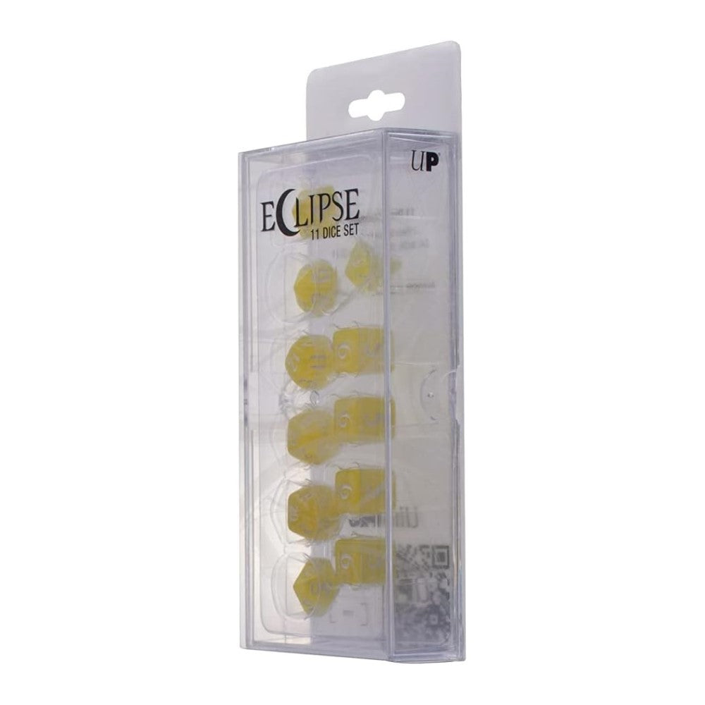 Ultra Pro: UP15568 Eclipse 11 Dice Set: Lemon Yellow