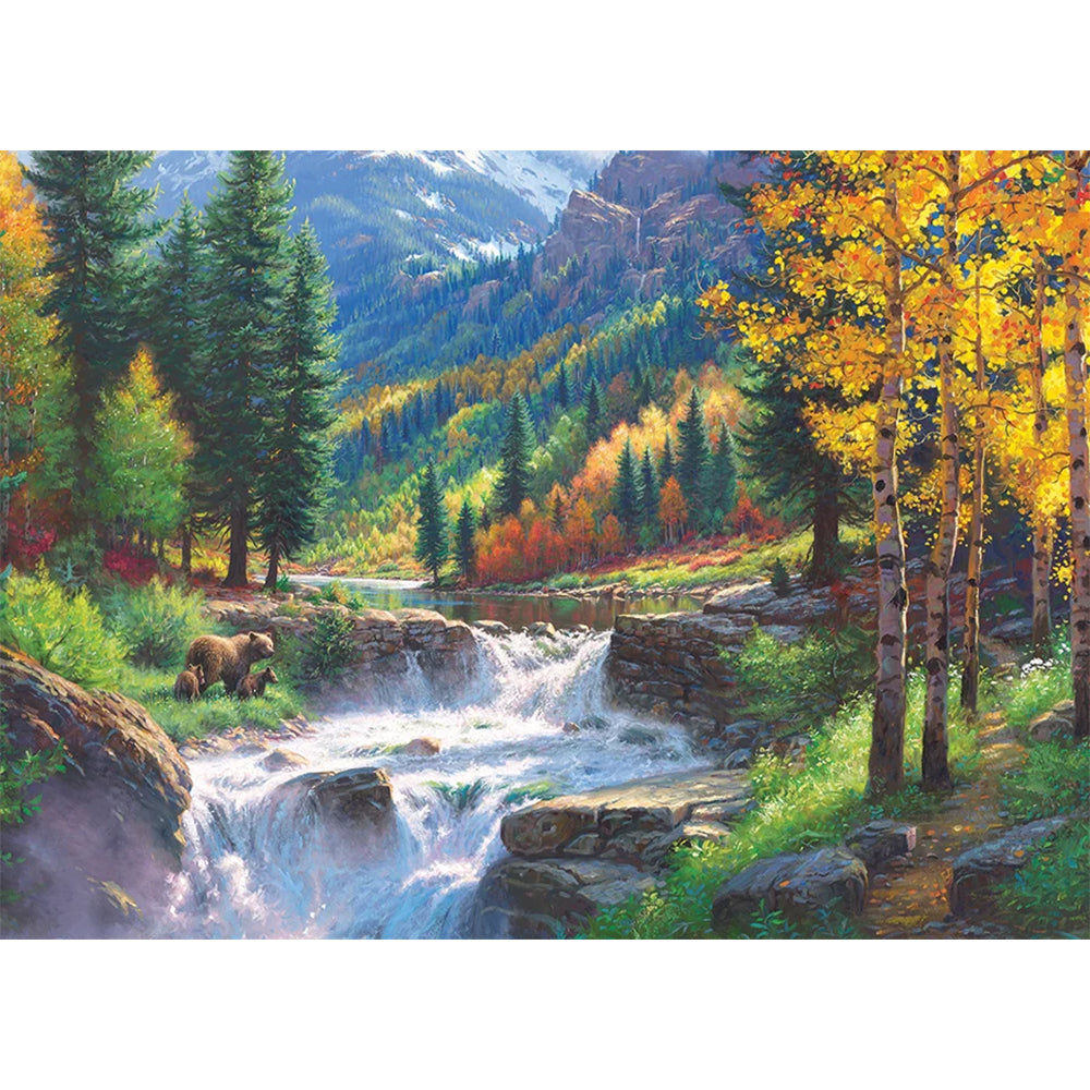 Puzzle - Cobble Hill - Bear Falls - 500pc