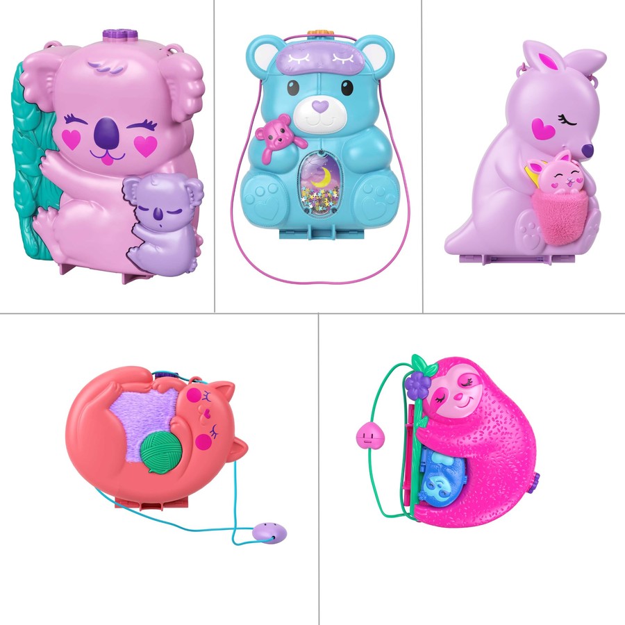 Polly Pocket - Large Wearable Compact Assortment (5)