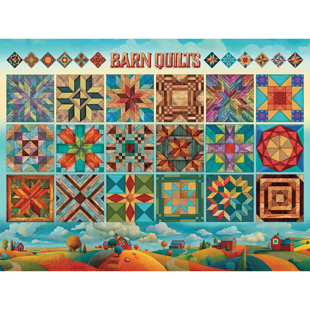 Puzzle - Cobble Hill - Barn Quilts - 275pc