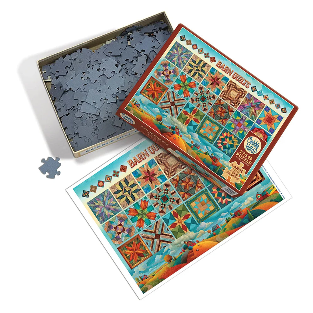 Puzzle - Cobble Hill - Barn Quilts - 275pc