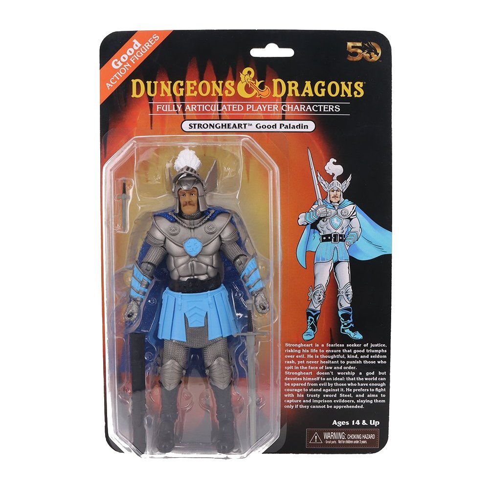 Dungeons & Dragons 7” Scale Action Figure – Limited 50th Anniversary Edition Strongheart Figure