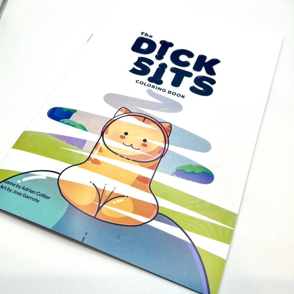 The Dick Sits - Coloring Book