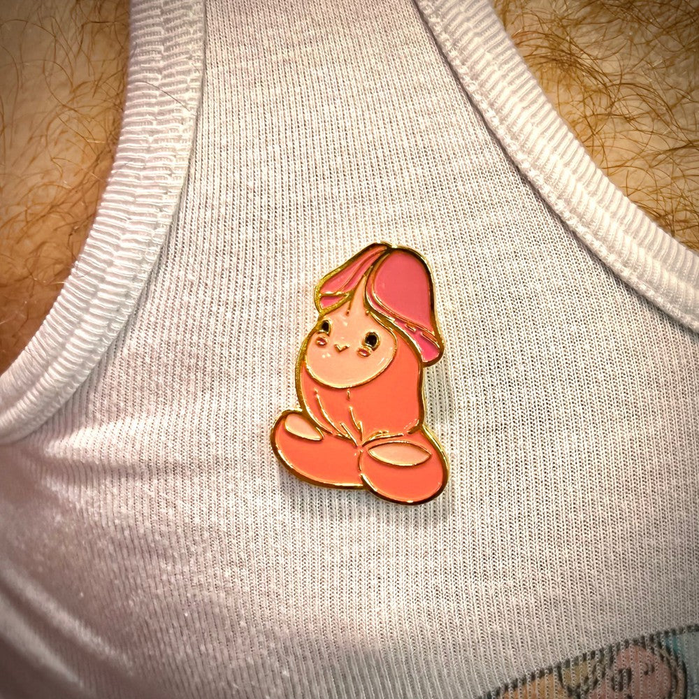 The Dick Sits - Enamel Pin - Pickle
