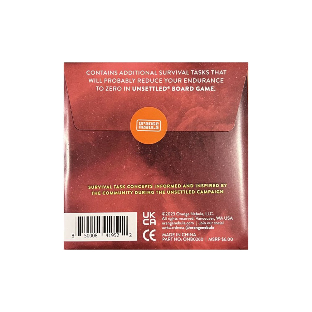 Unsettled Survival Task Pack 1 (Wenora D Grakkis D Zehronn D)