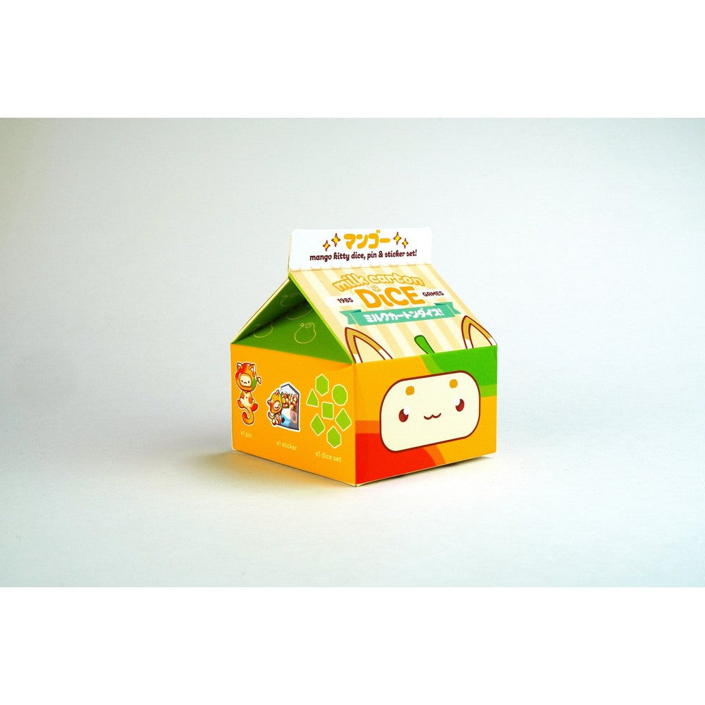 Fruit Meadows - Kawaii Cat Milk Carton-Mango