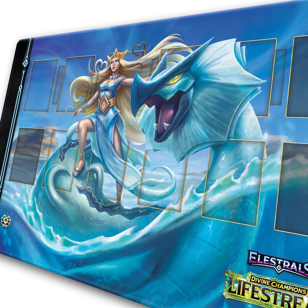 Elestrals - Lifestream Lochagon Champion of Aphrodite Playmat