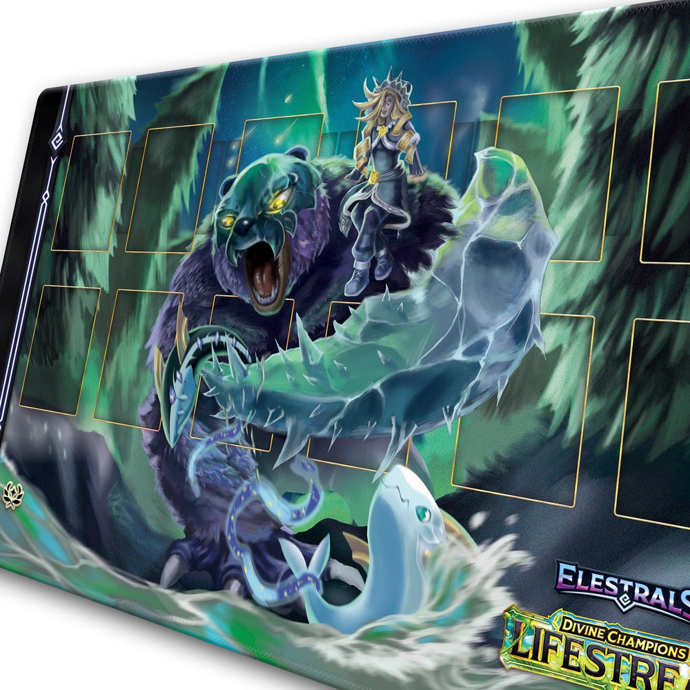 Elestrals - Lifestream Glaciursa Champion of Khione Playmat
