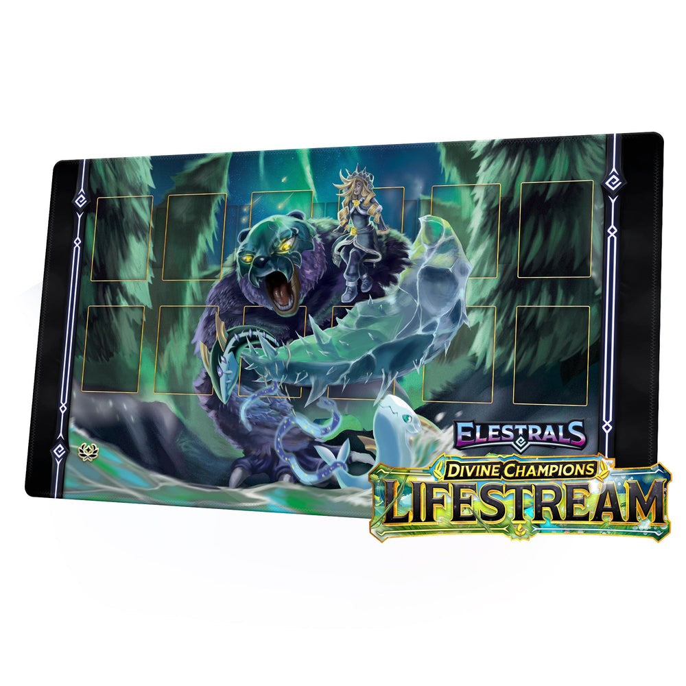 Elestrals - Lifestream Glaciursa Champion of Khione Playmat