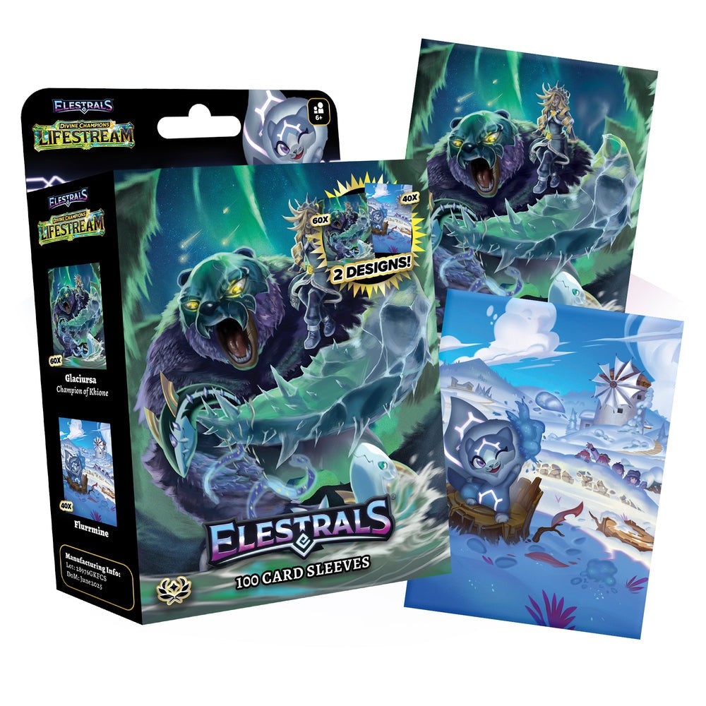 Elestrals - Lifestream Glaciursa Champion of Khione Card Sleeves