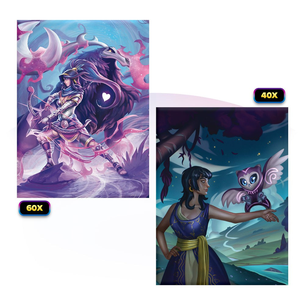 Elestrals - Lifestream Posthumoose Champion of Artemis Card Sleeves