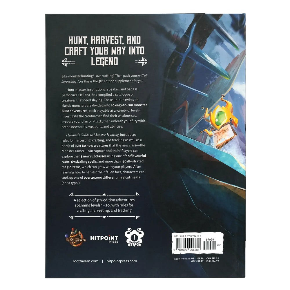 Helianas Guide to Monster Hunting -  Core Hardcover Book