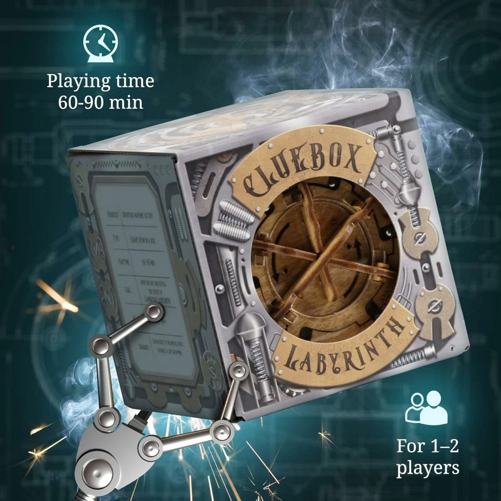 Escape Room in a Box - Cluebox Cambridge Labyrinth