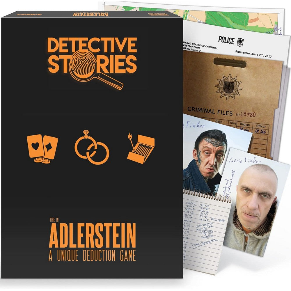 Detective Stories. Case 1 - The fire in Adlerstein